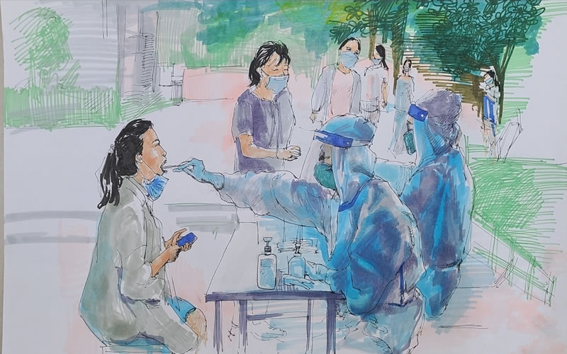 【书画展示】医二代的深情告白